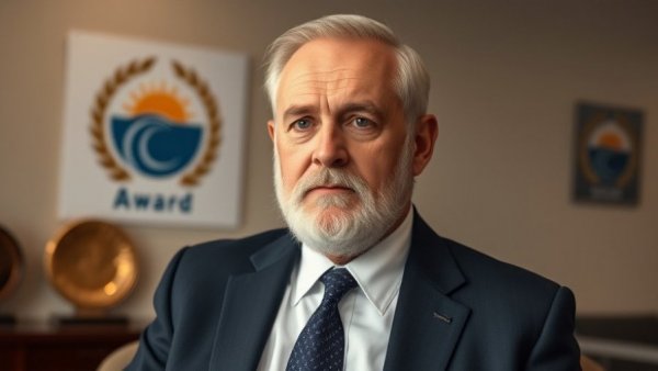 Ray Stevens recovery from broken neck - composed older man in formal wear.