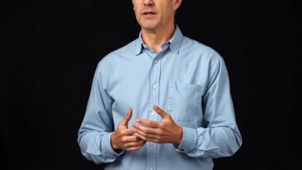 Middle-aged man discussing why carbonated water feels good to drink.