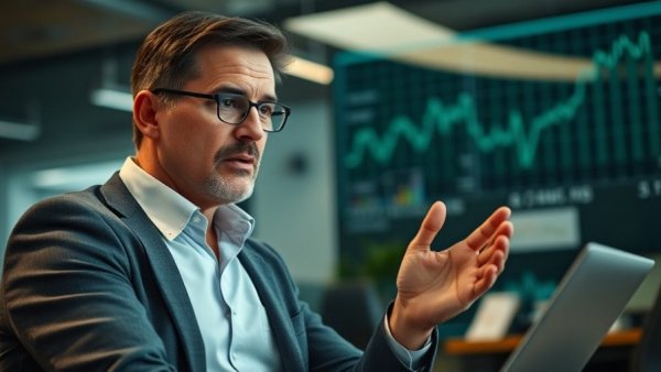 Financial expert discusses Roth conversion costs in office setting.