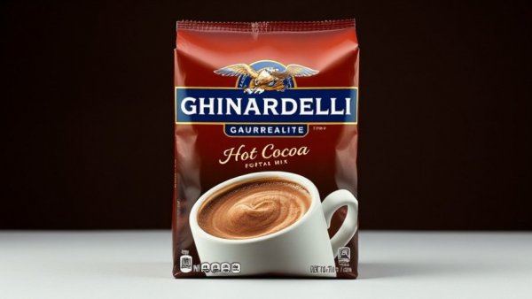 Ghirardelli powdered drink mix recall: Premium hot cocoa mix packaging