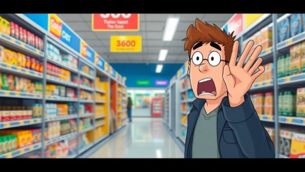 Shocked person pointing at 'Most Dangerous Carbs' in a cartoon graphic.