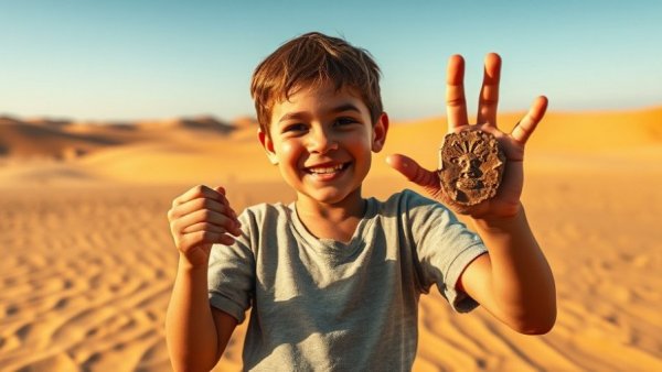 Young boy discovers ancient relic in desert, Louisiana archaeology relic discovery