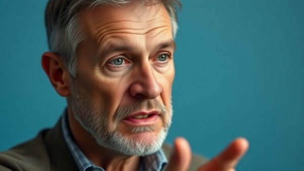 Man discusses drink before bed for a smaller waist.