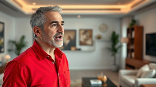 Life lessons at 69 vs 49 in retirement, mature man discussing them in a cozy setting.