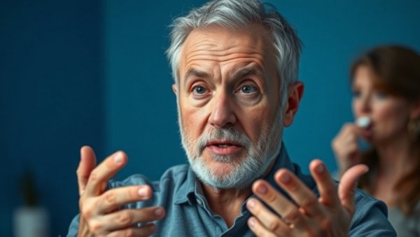 Man explaining best and worst forms of magnesium, focused expression.