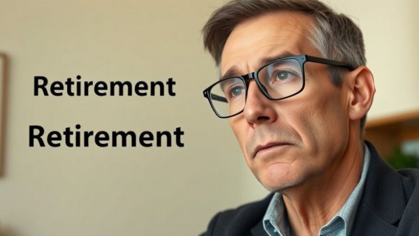 Man pondering uncomfortable truths about retirement planning.