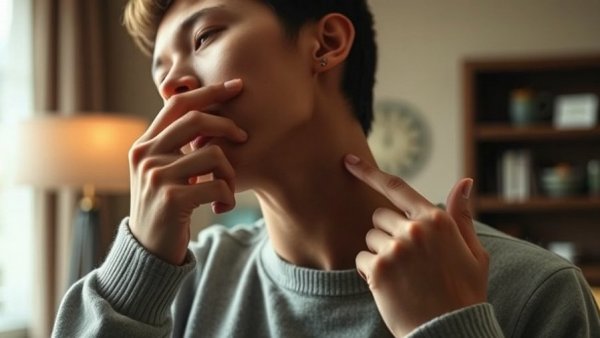 Guide on how to get rid of a sore throat naturally in two minutes.