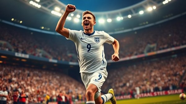 England defeats Mexico World Cup celebration
