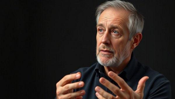 Middle-aged man explaining best remedy to get rid of tartar