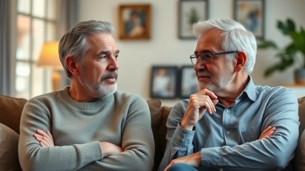 Thoughtful middle-aged couple discussing retirement mistakes to avoid.
