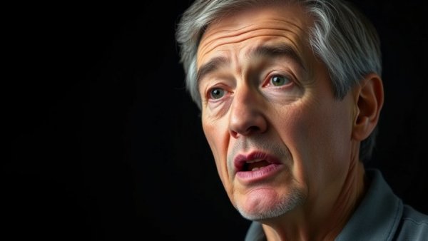 Middle-aged man discussing a meal to clear out liver fat