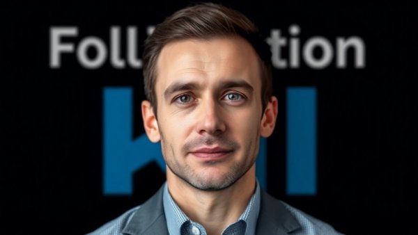 Health Strategies for Seniors live event announcement with professional male.