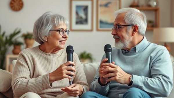 Retirement Advice in Louisiana discussion in a cozy living room.
