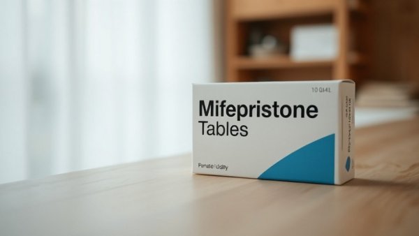 Close-up of Mifepristone Tablets for in-person requirements for abortion pills.