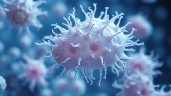 Microscopic view showing brain-eating amoeba risks