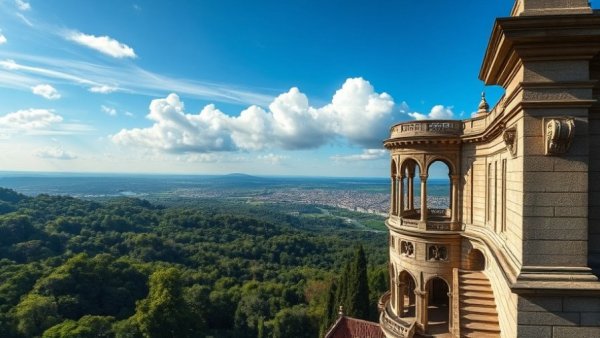 Panoramic view of Wilhelmshöhe Park, a top attraction in Kassel, Germany.