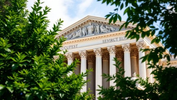 Supreme Court framed by greenery, relating to voter eligibility database Louisiana seniors