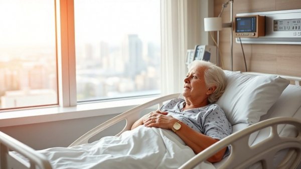 Can faith help patients heal? Young woman comforting patient.