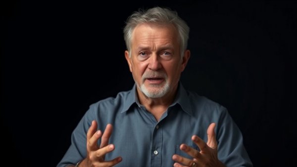 Middle-aged man discussing silent signs of liver problems