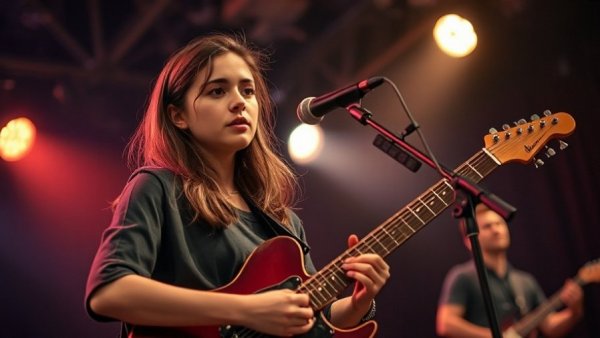 Ella Langley performing on stage before concert cancellation