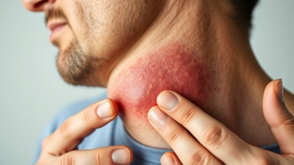 Strategies for shingles pain relief with close-up skin detail.