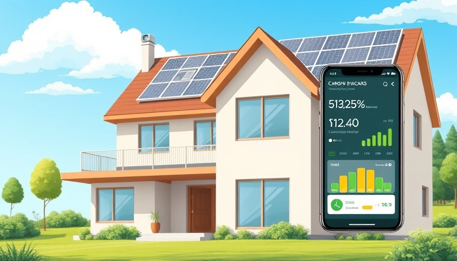 Optimize Your Home’s Carbon Footprint with solar panels and app insights.