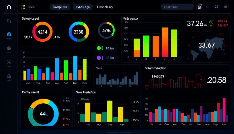 Dashboard with energy usage and production data, read utility meters via SDR.