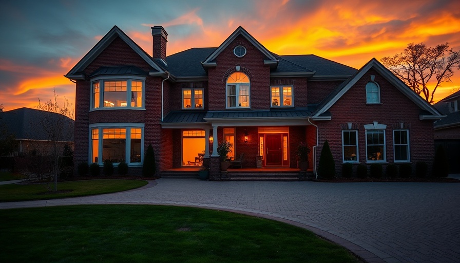 Exploring Unique Home Designs: Modern suburban house with a classic touch.