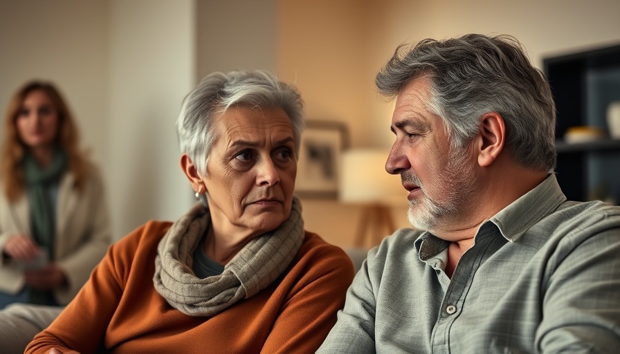 Mature couple discussing the hidden cost of working past 60