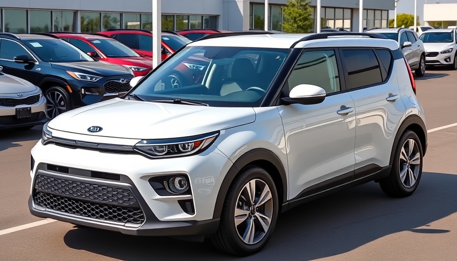 2022 Kia Soul LX for sale at dealership lot.
