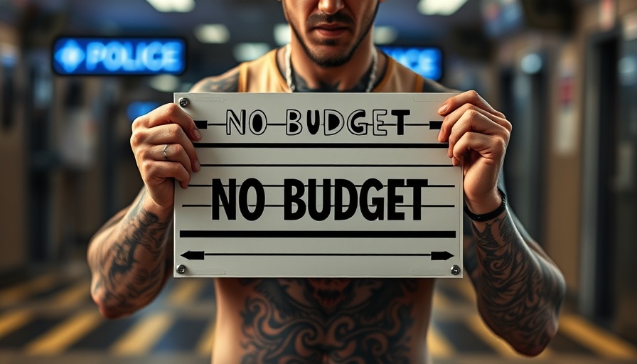 Retirement mistakes to avoid: No budget sign in police lineup.