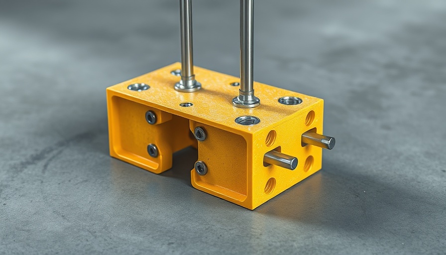 Sustainable construction invention showcasing innovative beam connector technology.
