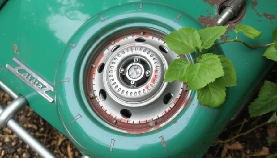 From Garage to Garden: The Art of Upcycling Automotive Parts