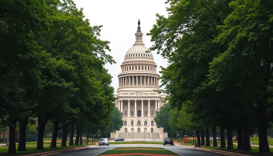 Impact of a government shutdown on seniors linked to Capitol Building image.
