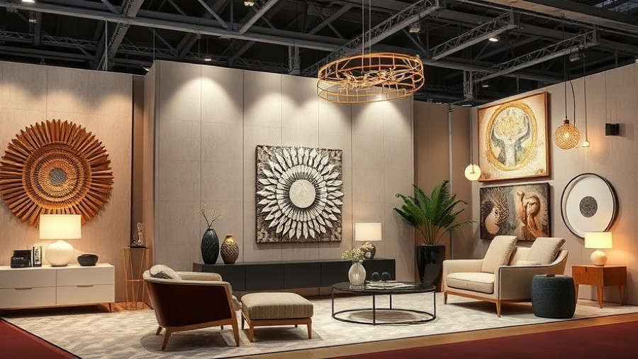 KBIS 2023 Interior Design Innovations showcasing luxury decor and wall art.