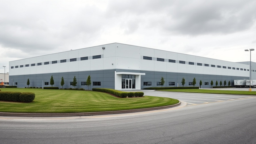 Anatolia Savannah Distribution Center Expansion, modern exterior design.