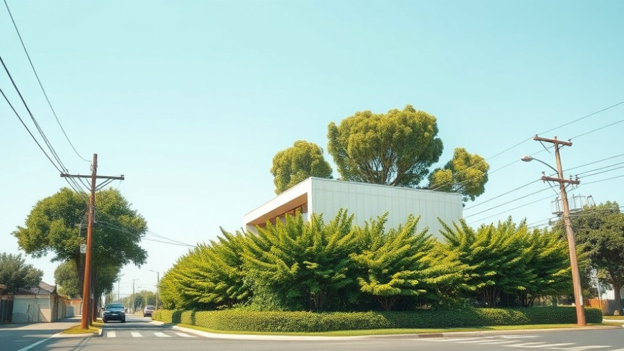 Hiraya Pavilion Design Sapporo modern building in lush setting.