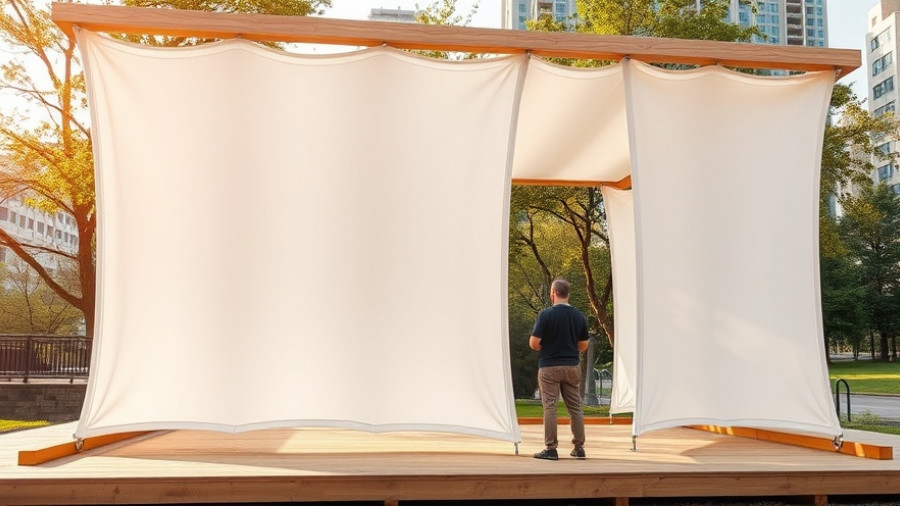 Modern installation of Cheng Tsung Feng's Sailing Castle in urban park