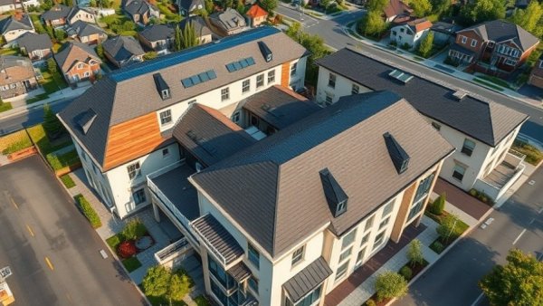 Modern architectural complex, EUmies Awards 2026 nominations, aerial view.