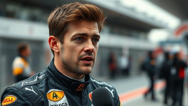 Formula 1 driver interview highlights championship pressure on McLaren.
