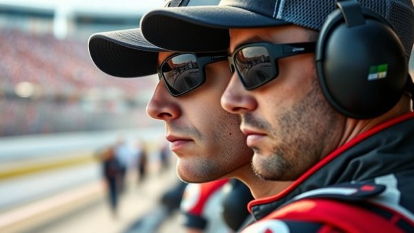 Race car driver prepares for 2025 NASCAR season.