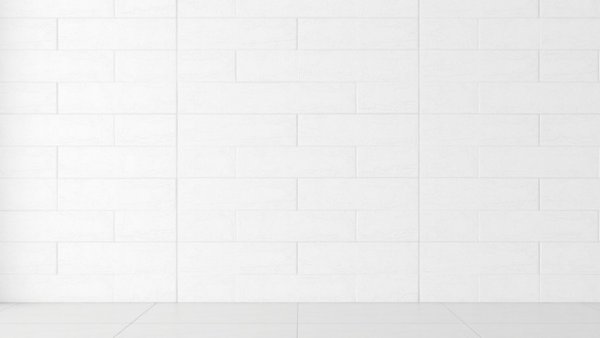Minimalistic white textured wall tiles for sustainable interior design.