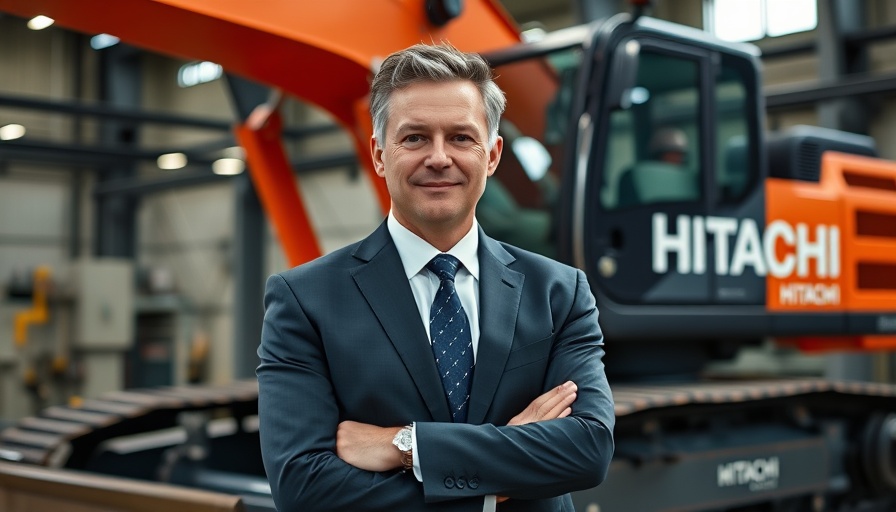 Hitachi Construction Machinery European Leadership Changes portrait.