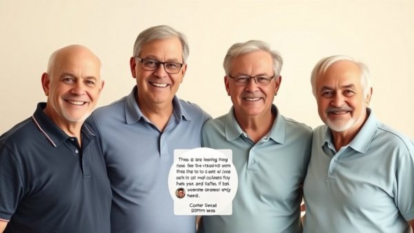 Older men in polo shirts, related to automotive training online.