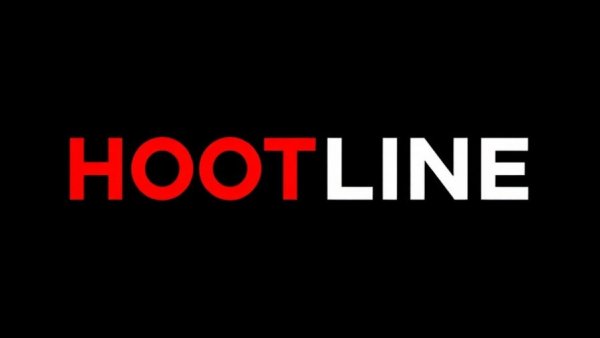 Black and red logo with 'HOTLINE' text in bold.