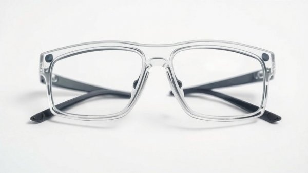 Brass Knuckle safety glasses with clear lenses for vision problems.