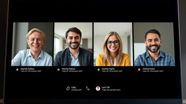 Screenshot of a virtual meeting with a focus on automotive leadership insights.