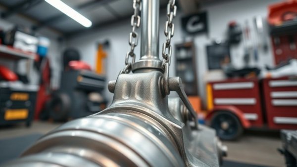 Ranger RTJ-3000 Transmission Jack, close-up view in garage.
