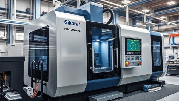 Advanced Sikora CENTERWAVE 6000 in high-tech setting, detailed view.