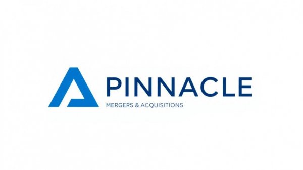 Pinnacle Mergers & Acquisitions logo design.